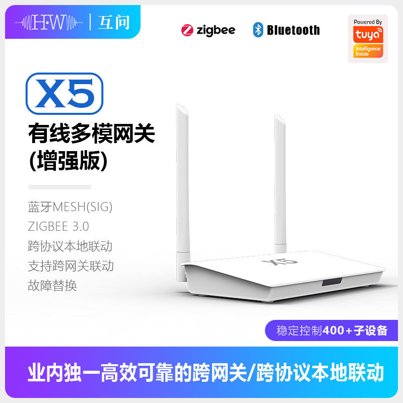 Smart Home Gateway - Bramka Doodle Zigbee Bluetooth Dual-mode X5,