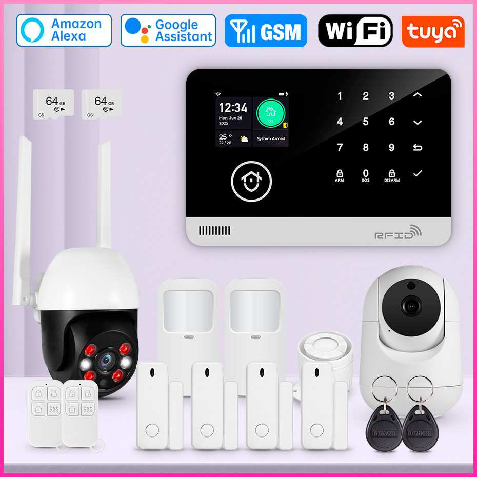 Smart Home Keyboard - System alarmowy do domu Tuya WIFI