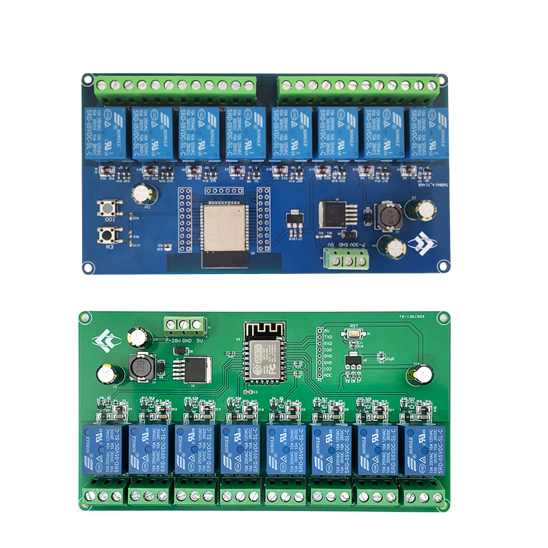 Smart Home Esp8266 - ESP8266 / ESP32 WIFI 8-kanałowy moduł