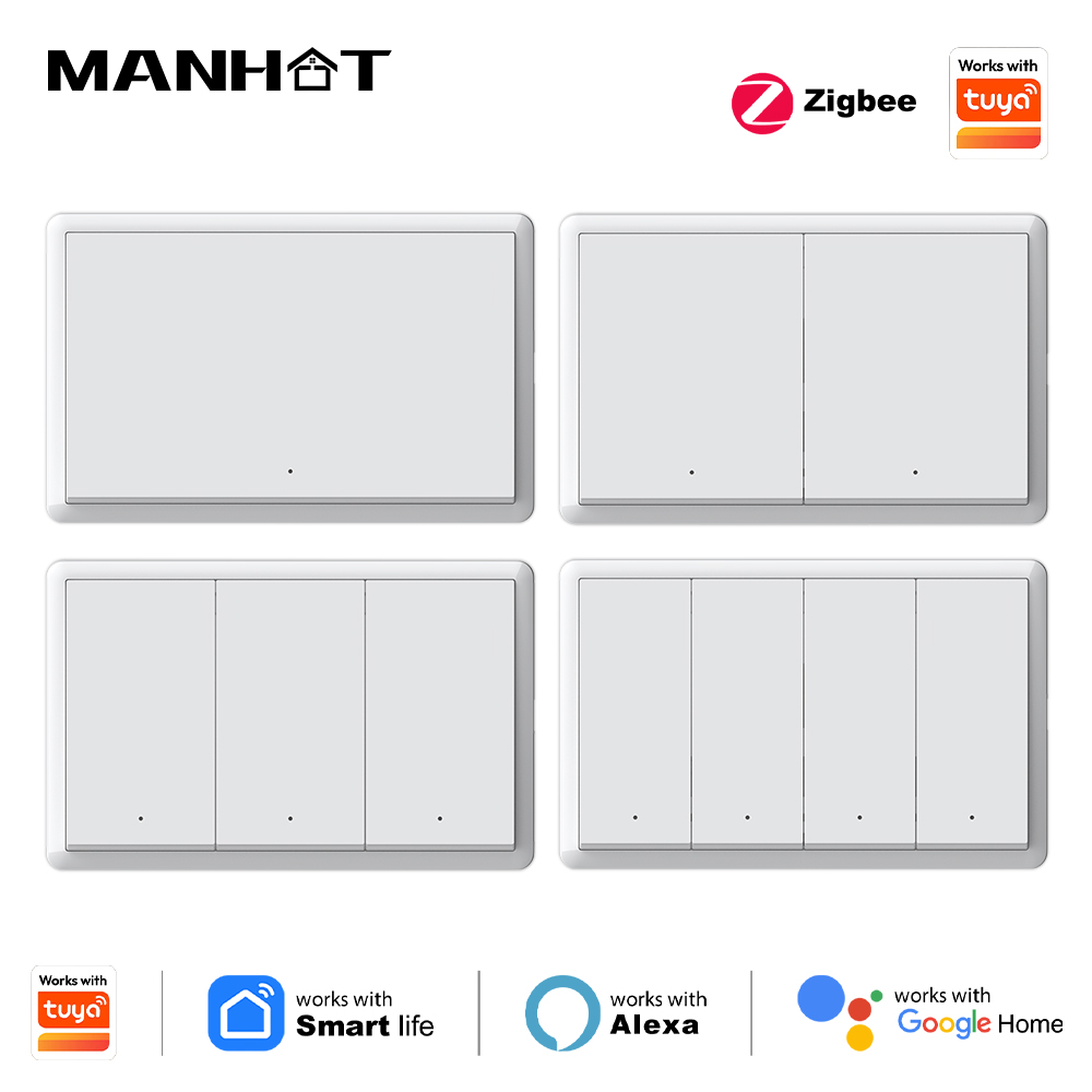 Smart Home Ikea - Inteligentny przełącznik Zigbee Manhot, nie wymaga