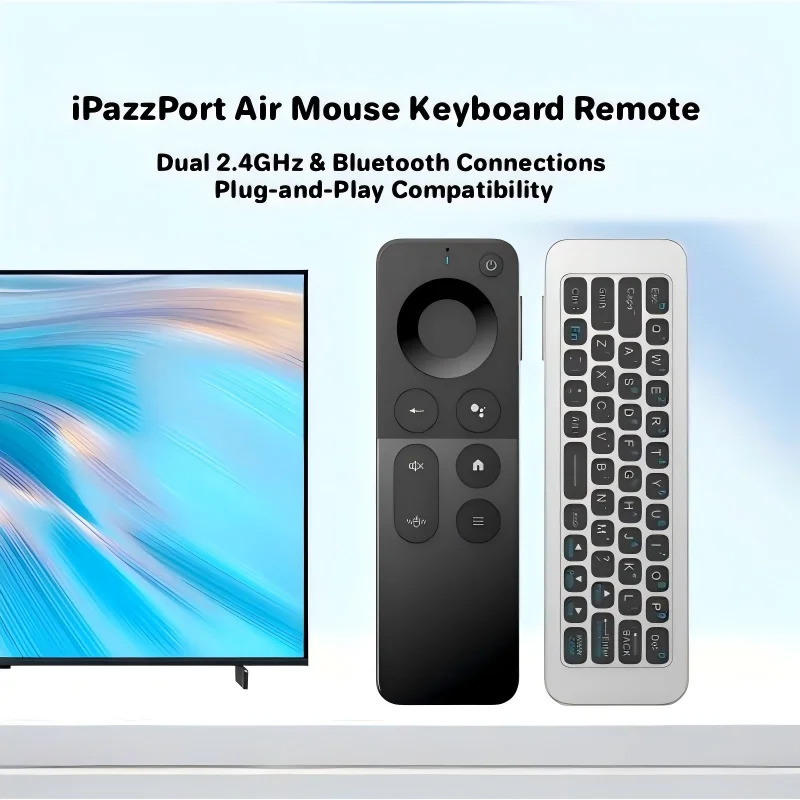 Smart Home Keyboard - IPazzPort 2.4G & Bluetooth Mini Bezprzewodowa