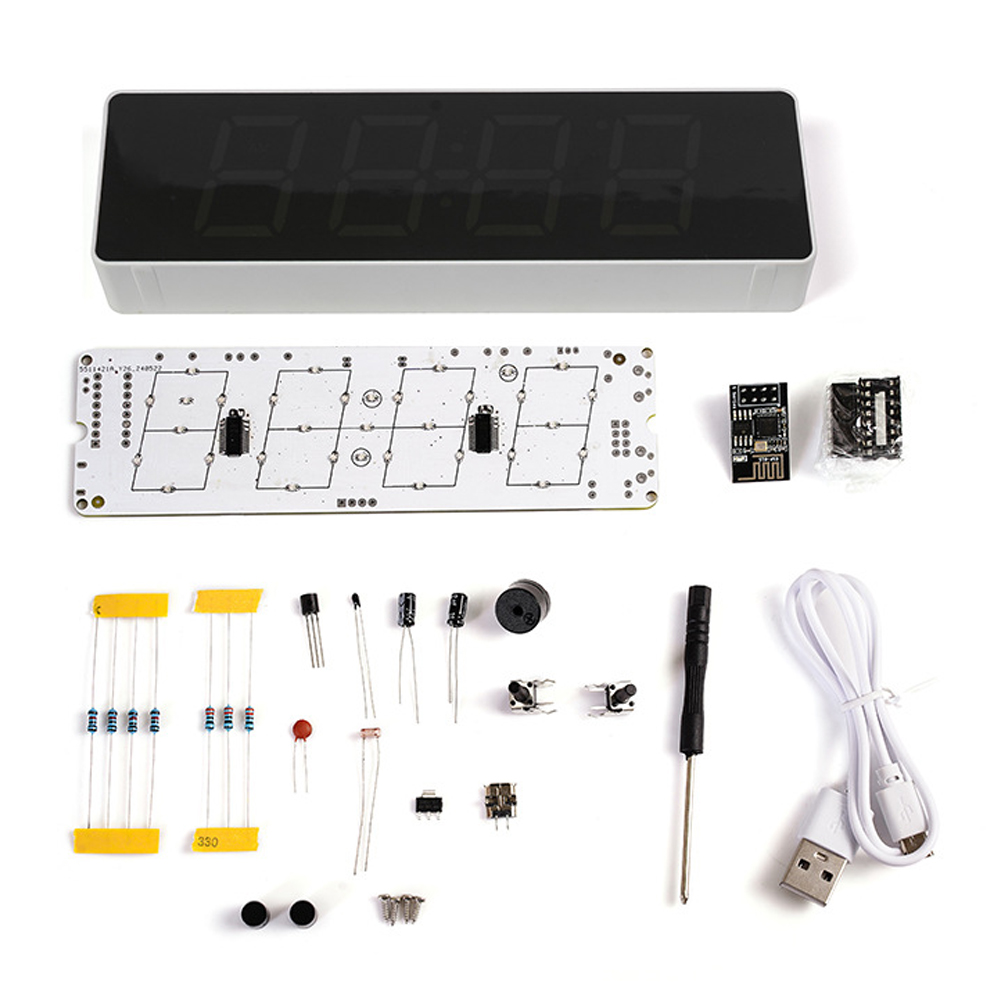 Smart Home Esp8266 - ESP8266 IoT kolorowy zestaw zegara WiFi