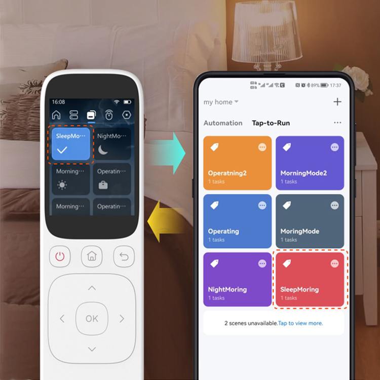 Smart Home Gateway - Nowość: Przenośny, ręczny ekran dotykowy –