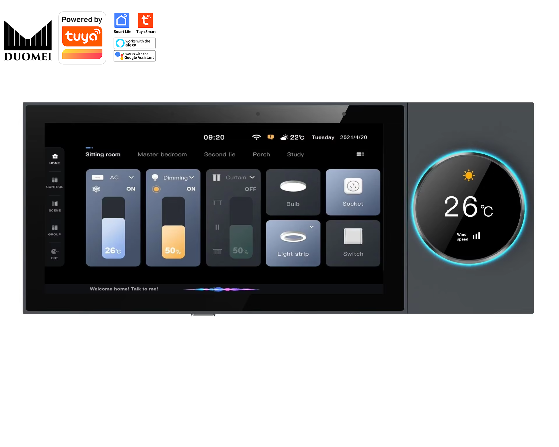Smart Home Gateway - System inteligentnego domu DUOMEI Tuya WiFi