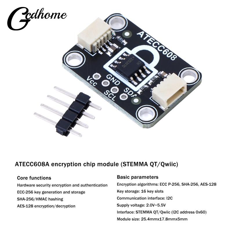 Smart Home Keyboard - Płytka rozszerzająca moduł ATECC608 Secure Element