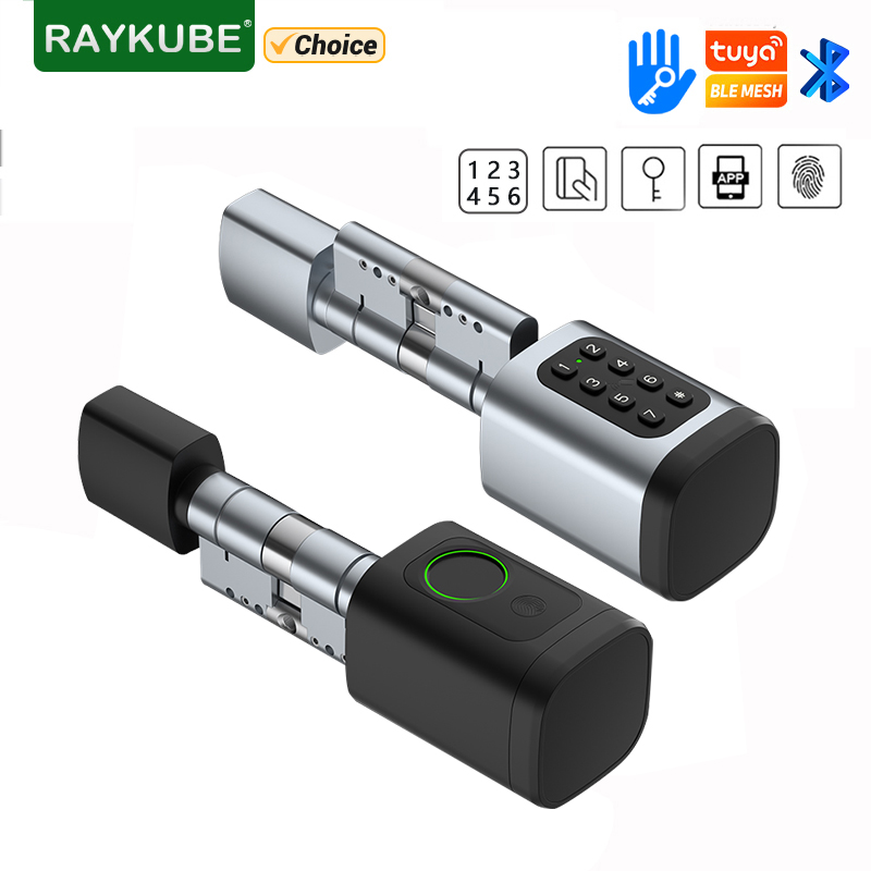 Smart Home Hotel - Inteligentny zamek elektroniczny RAYKUBE V1 Tuya