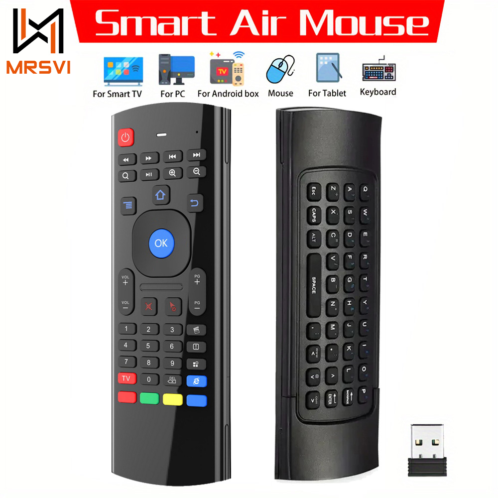 Smart Home Keyboard - Bezprzewodowa mini klawiatura Air Mouse Pilot
