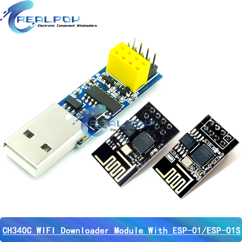 Smart Home Esp8266 - CH340C USB ESP8266 ESP01 ESP01S Prog
