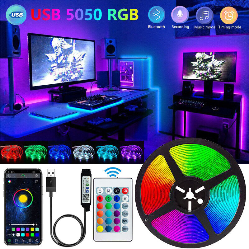 Smart Home Decor - Pasek świetlny LED Bluetooth 5050 Inteligentna