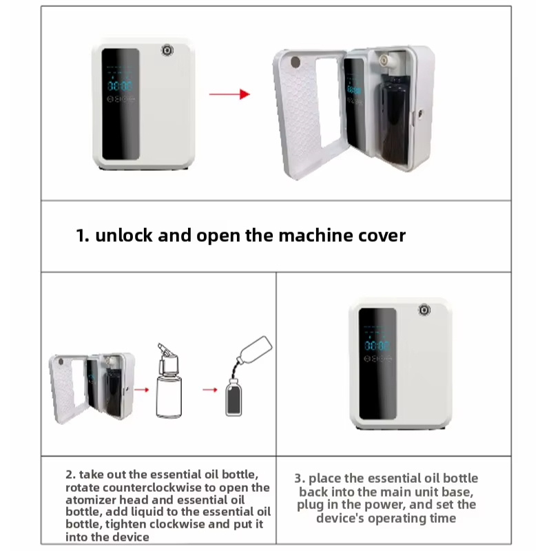 Smart Home Hotel - Inteligentny dyfuzor zapachowy 500 ml ze