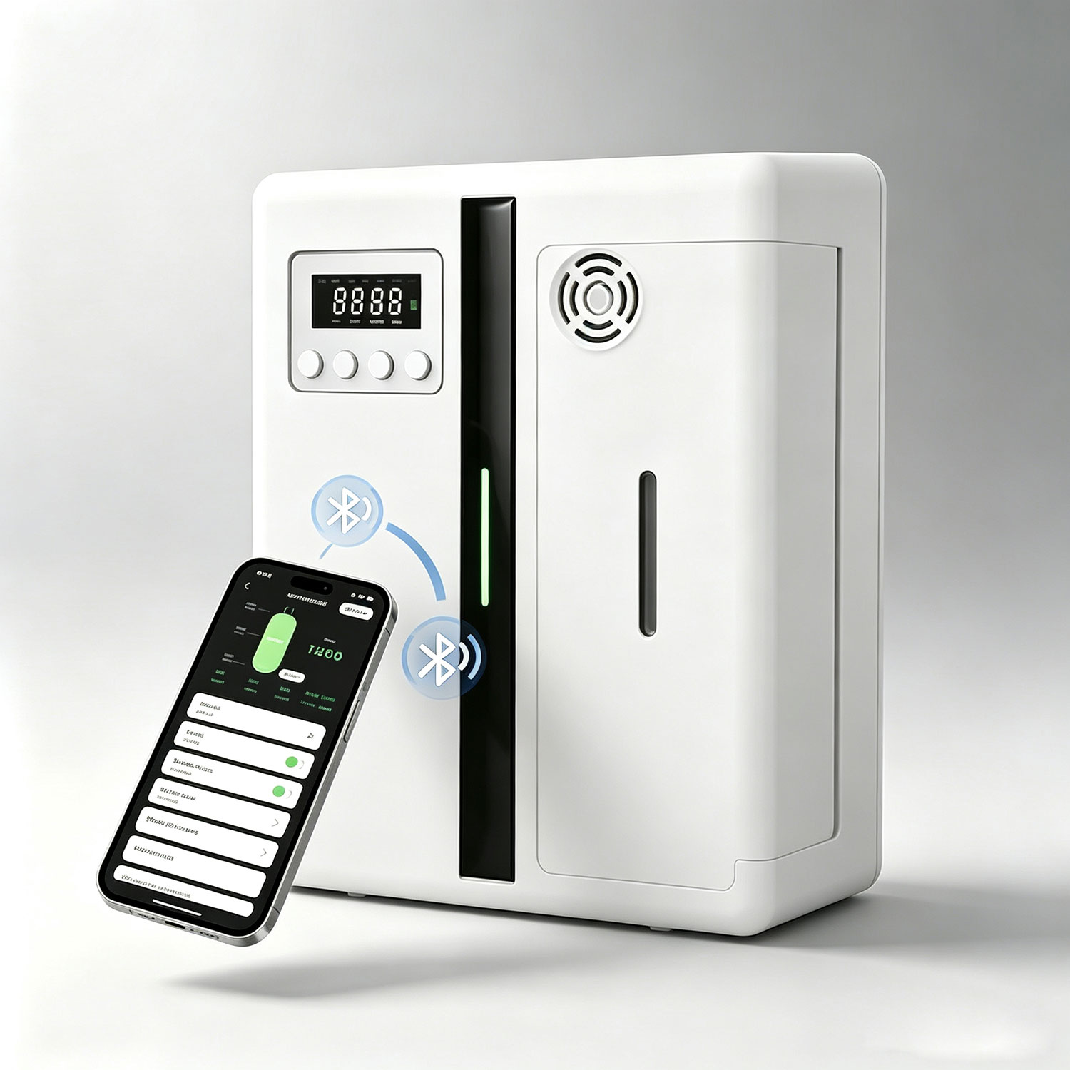 Smart Home Hotel - Bezprzewodowy dyfuzor zapachów z Bluetooth, sterowany