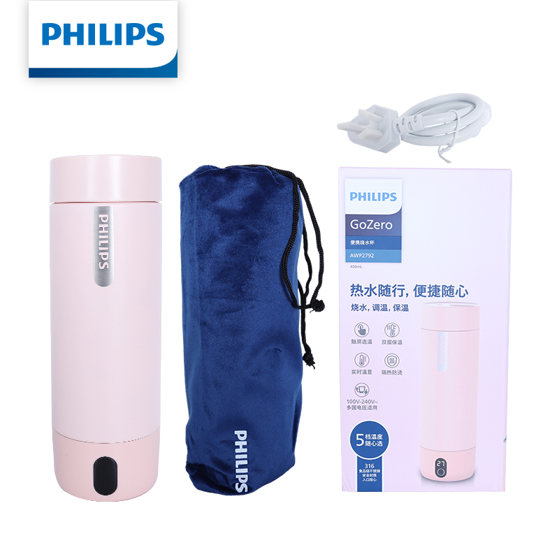 Smart Home Philips - Czajnik elektryczny Philips, termos, 400 ml,