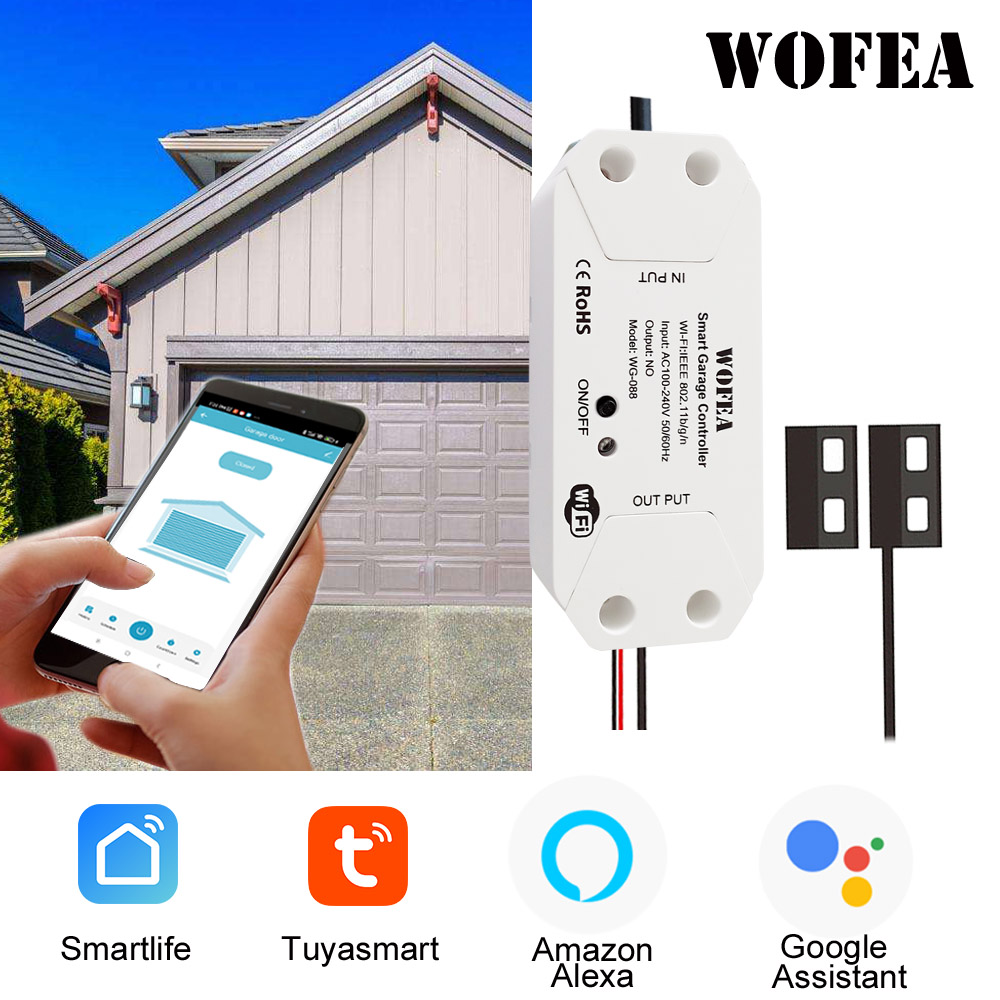 Smart Home Hub Ikea - Wofea Tuya Inteligentny Sterownik Bramy Garażowej