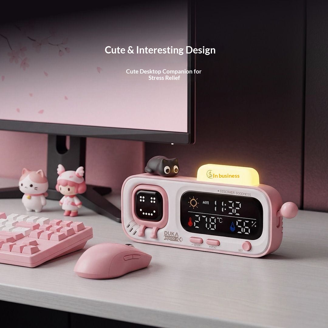 Inteligentny zegar biurkowy DU – Smart Home Office recenzja i cena