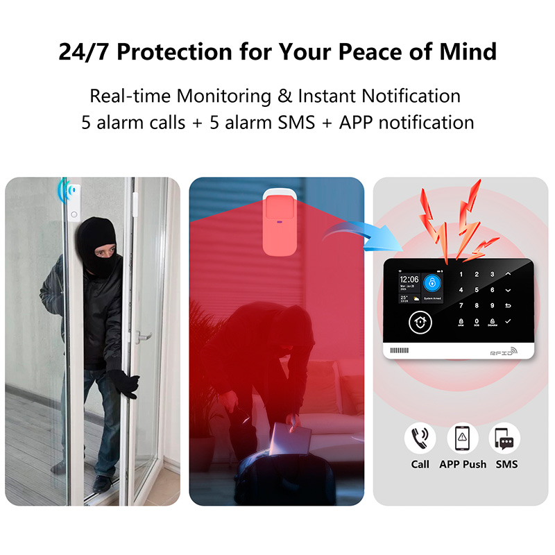System alarmowy do domu Tuya W – Smart Home Keyboard recenzja i cena
