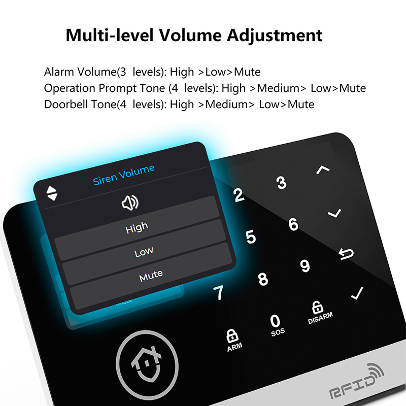 System alarmowy do domu Tuya W – Smart Home Keyboard recenzja i cena