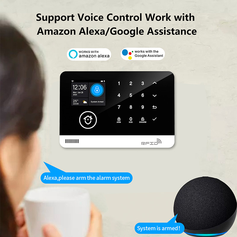 System alarmowy do domu Tuya W – Smart Home Keyboard recenzja i cena