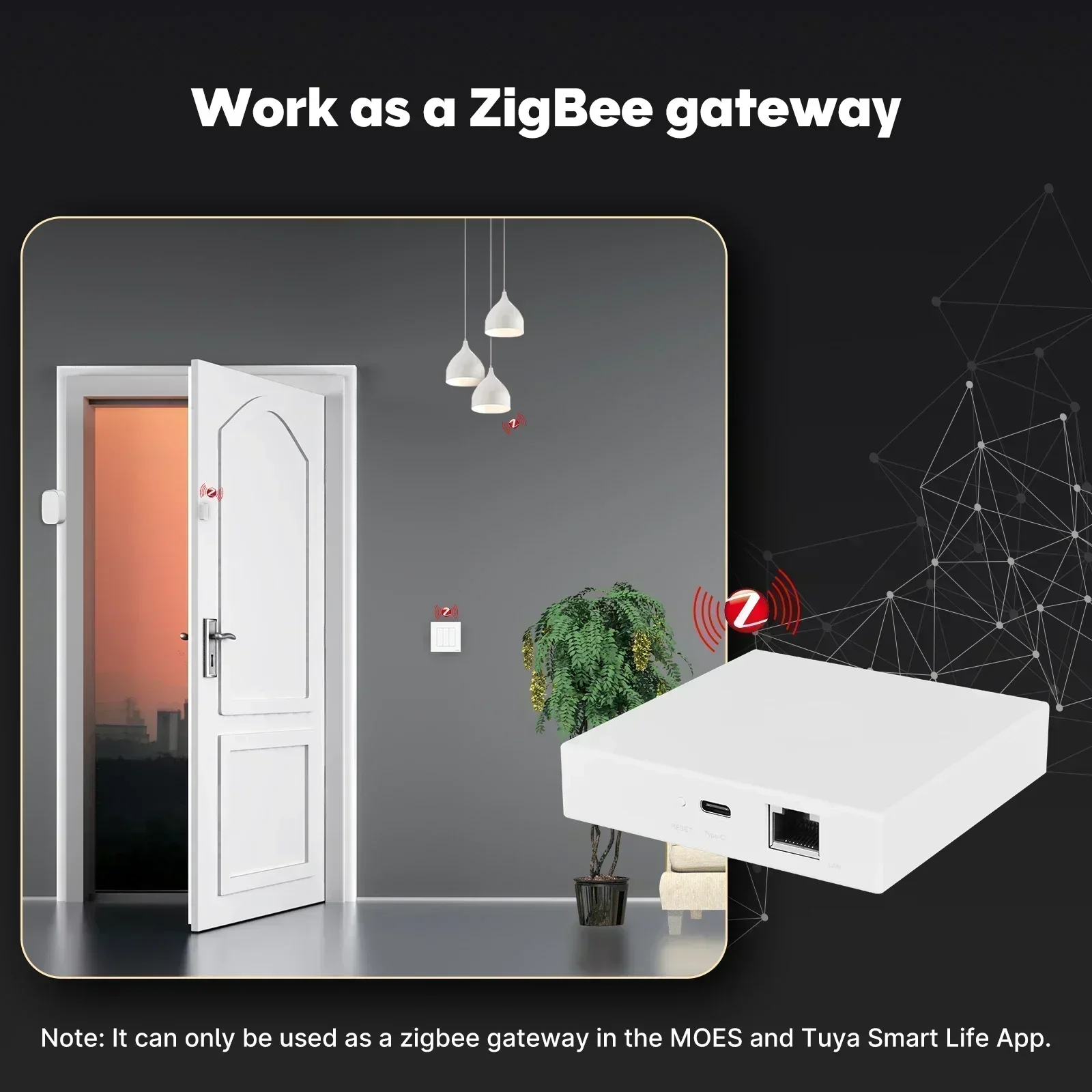 MOES Tuya Zigbee Matter Thread – Smart Home Zentrale recenzja i cena