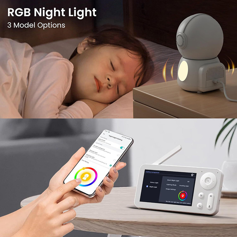 MY07 4,3-calowy monitor dla dz – Smart Baby Night Light recenzja i cena