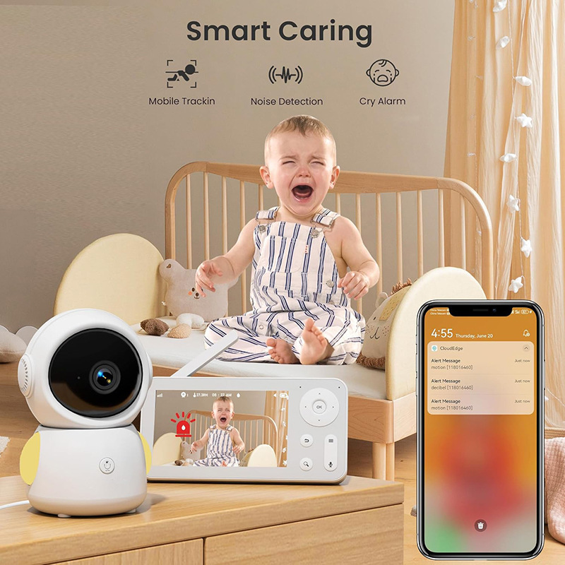 MY07 4,3-calowy monitor dla dz – Smart Baby Night Light recenzja i cena