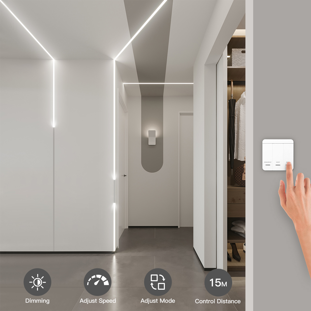 Inteligentna adresowalna taśma – Smart Home Decor recenzja i cena