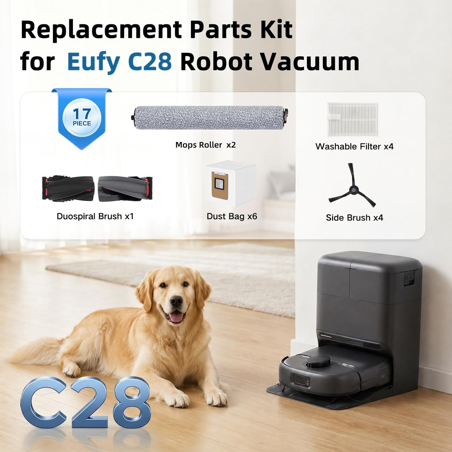 Części zamienne do odkurzacza  – Robot Vacuum recenzja i cena