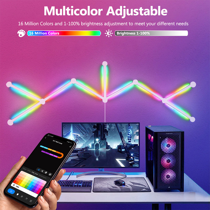 Inteligentna lampa ścienna RGB – Smart Home Decor recenzja i cena