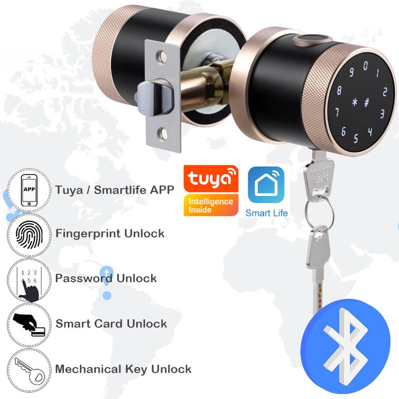 Zamek do drzwi z czytnikiem li – Smart Home Keyboard recenzja i cena