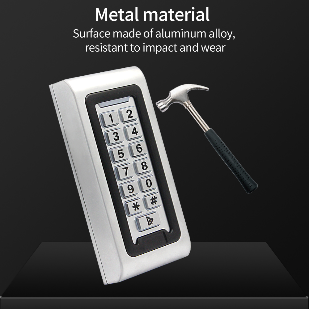 Zewnętrzny IP68 metalowy klawi – Smart Home Keyboard recenzja i cena