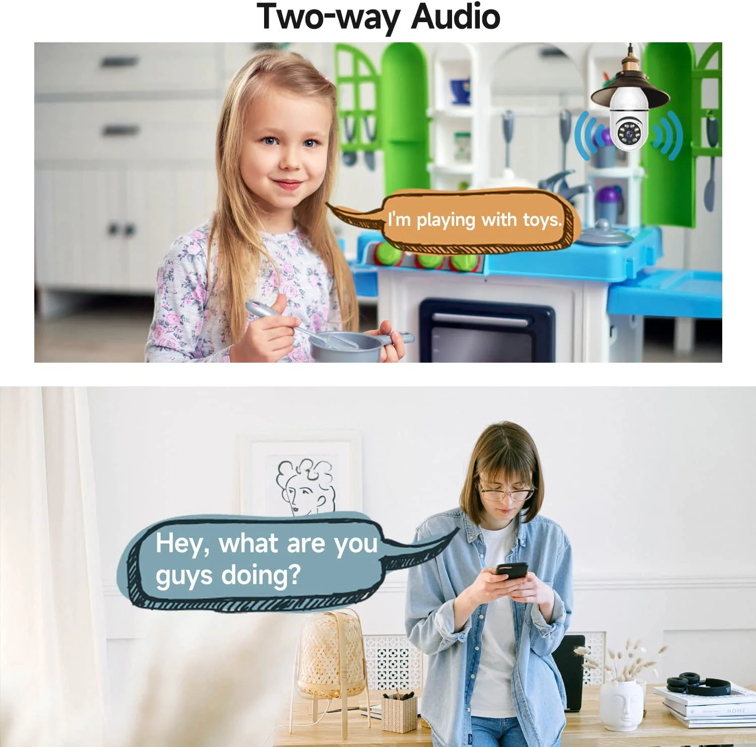 Kamera monitorująca w żarówce  – Smart Baby Night Light recenzja i cena
