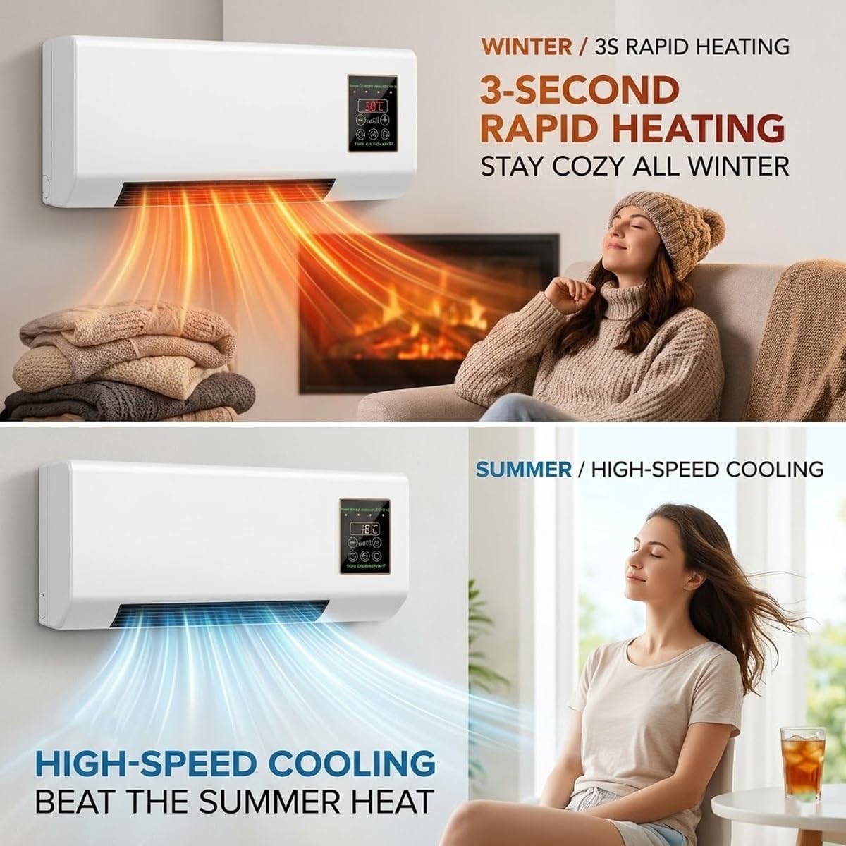 Klimatyzator ścienny o mocy 18 – Smart Bathroom Fan recenzja i cena