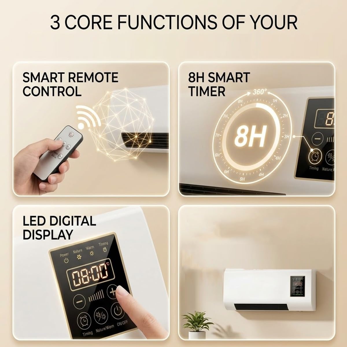 Klimatyzator ścienny o mocy 18 – Smart Bathroom Fan recenzja i cena