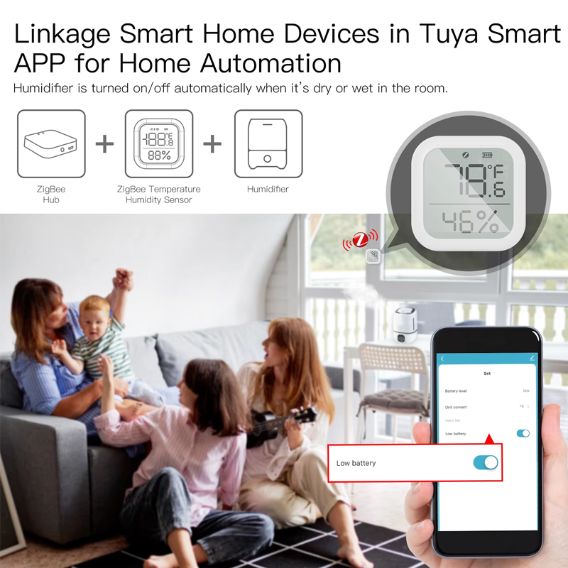 Czujnik temperatury i wilgotno – Smart Home Zentrale recenzja i cena