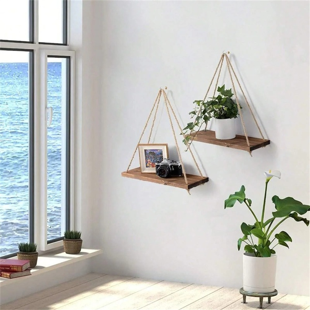 1 szt. Drewniana półka wisząca – Smart Home Decor recenzja i cena