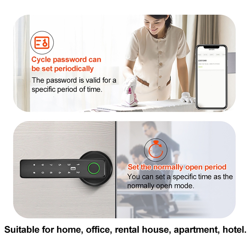 Zdalne sterowanie WiFi, aplika – Smart Home Door Lock recenzja i cena