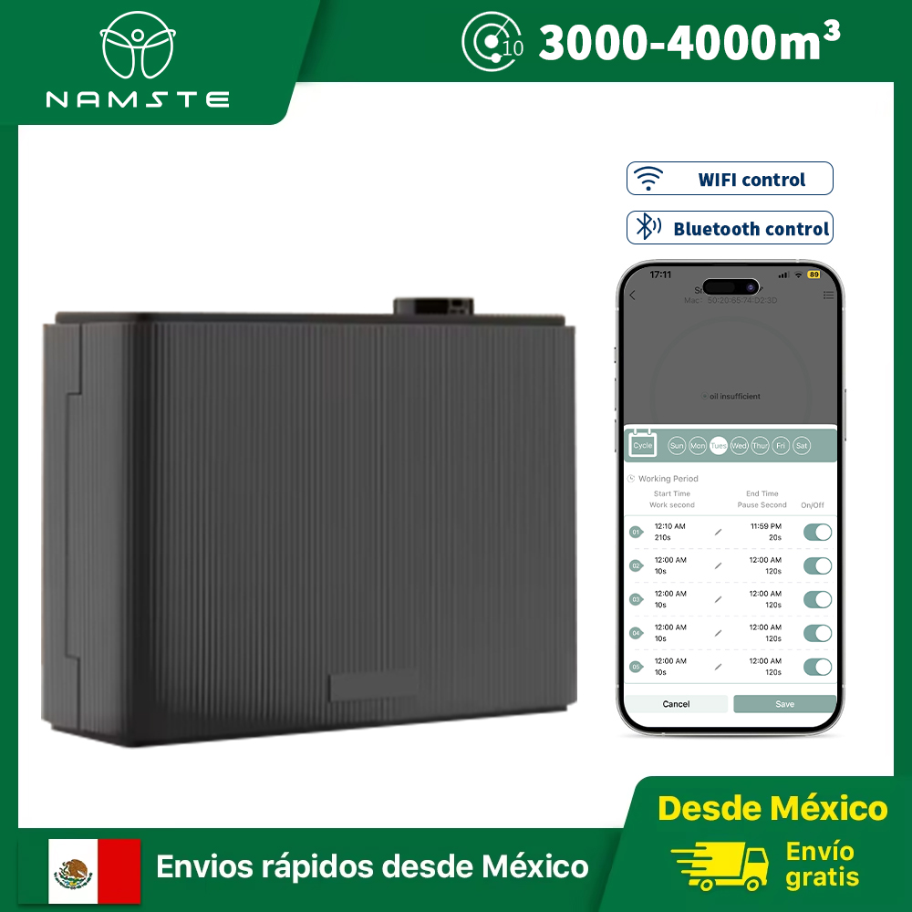 NAMSTE 800ML Dyfuzor Zapachowy – Smart Home Hotel recenzja i cena