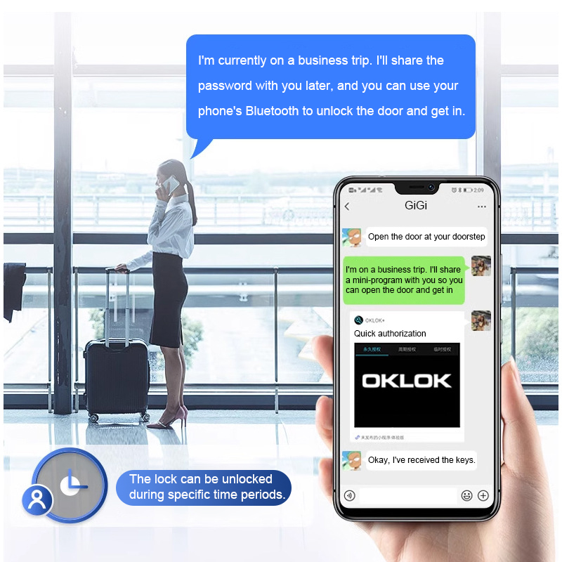 Inteligentna kłódka z funkcją  – Smart Home Door Lock recenzja i cena