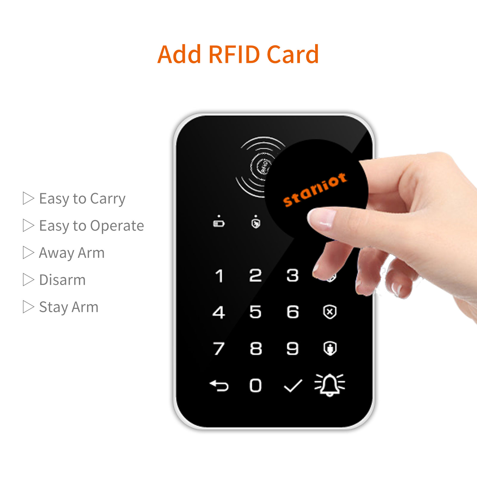 Staniot 433Mhz bezprzewodowa k – Smart Home Keyboard recenzja i cena