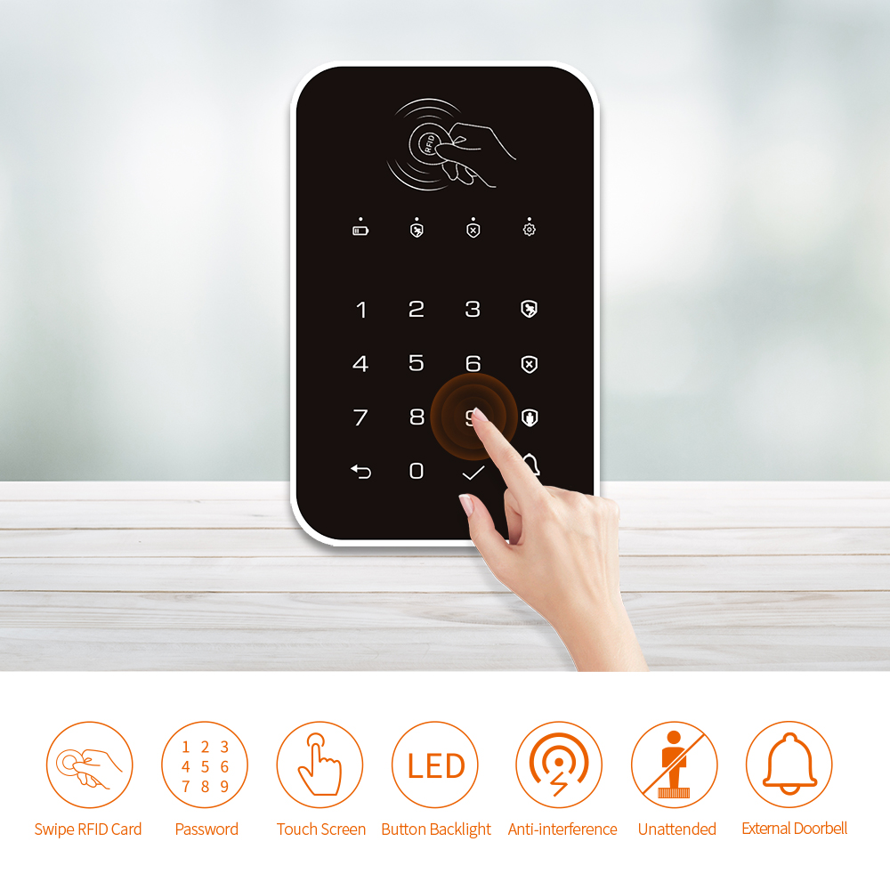 Staniot 433Mhz bezprzewodowa k – Smart Home Keyboard recenzja i cena
