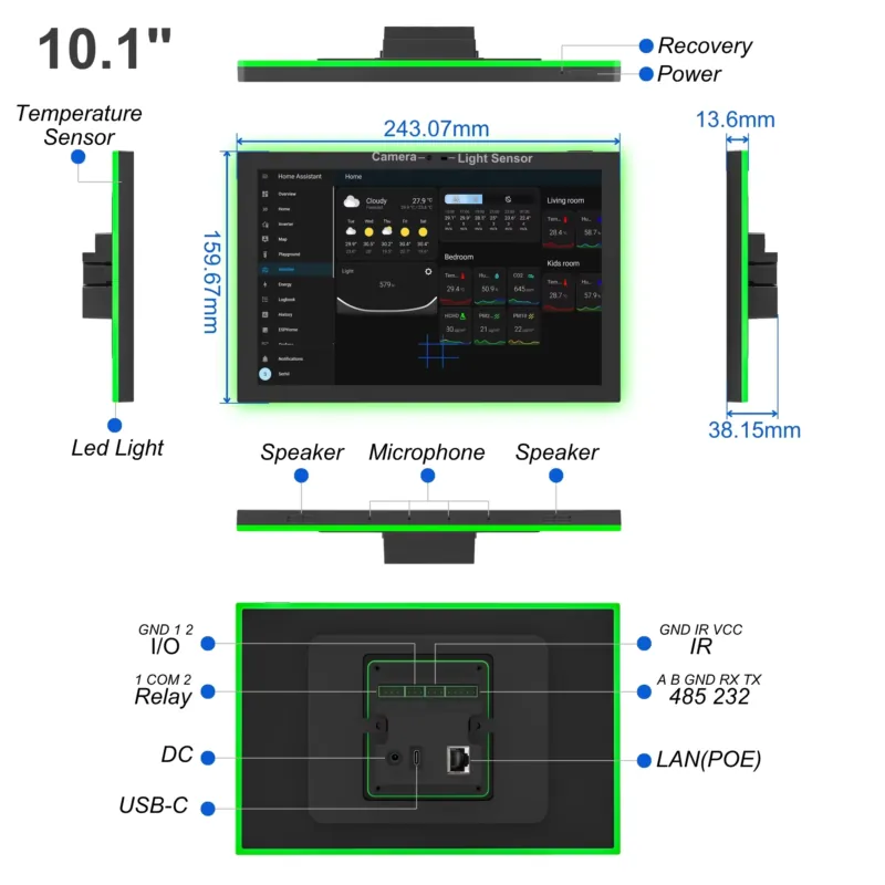 Panel Smart Home Home Assistan – Smart Home Gateway recenzja i cena