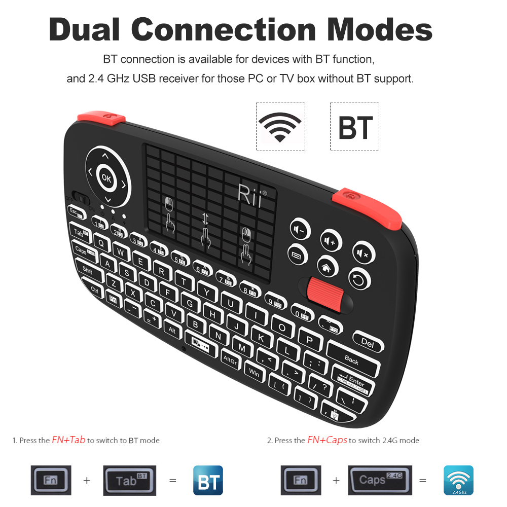Bezprzewodowa klawiatura Rii I – Smart Home Keyboard recenzja i cena