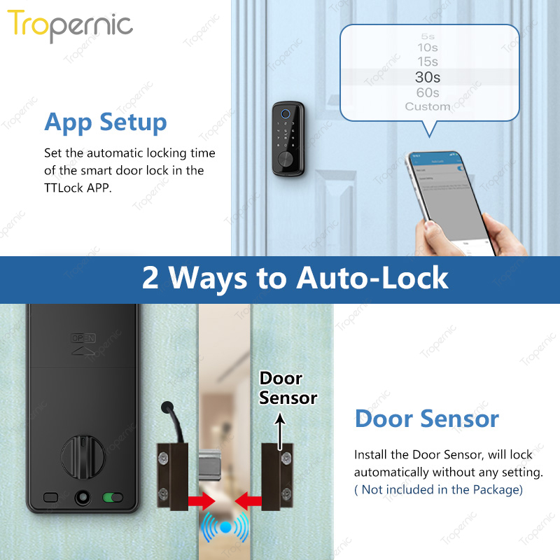 Tuya Zigbee zasuwka drzwi blok – Smart Home Door Lock recenzja i cena