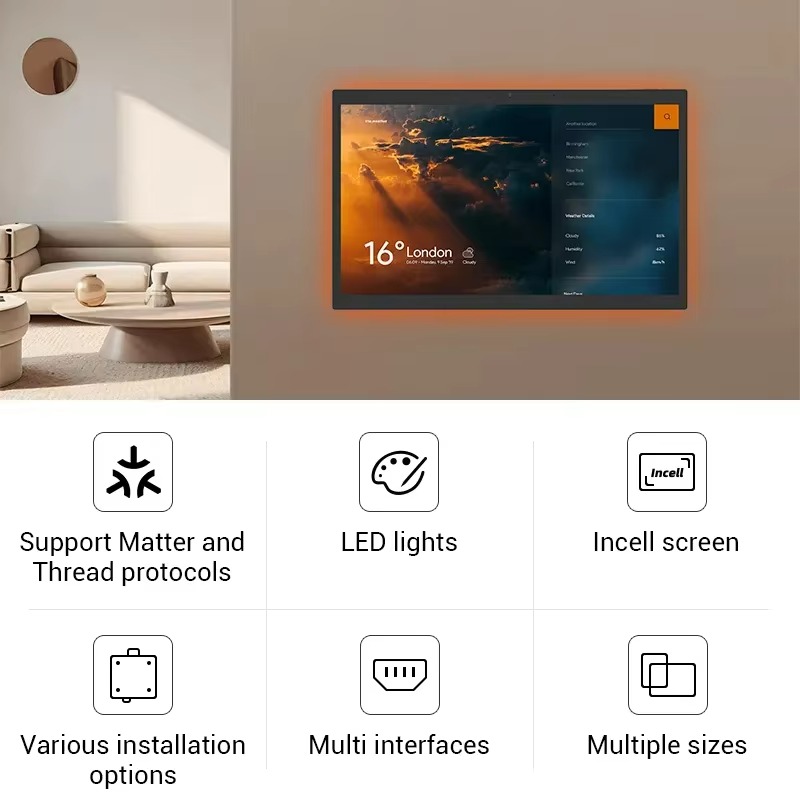 10.1 15.6 Calowy Ręczny Panel  – Smart Home Hotel recenzja i cena
